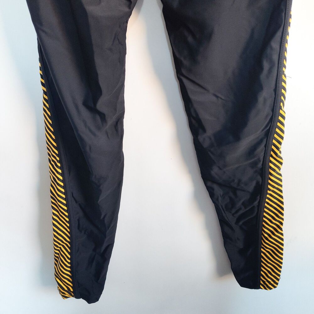 Steelers Leggings Womens Size Small NFL Team Apparel‎ Black Yellow Striped Logo - Picture 8 of 10